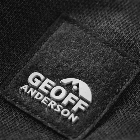 MUTS GEOFF ANDERSON WIZWOOL 350 HOOD - ZWART