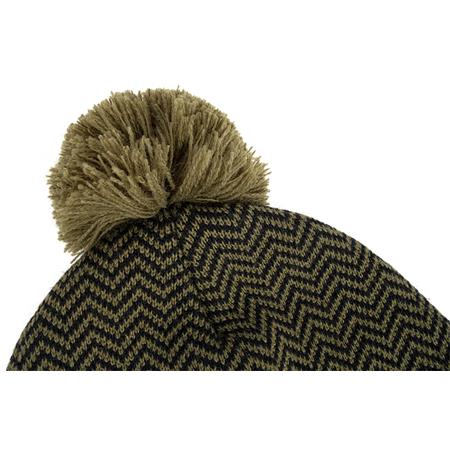 MUTS - ZWART/OLIJF KORUM THERMAL BEANIE HAT - BLACK/OLIVE