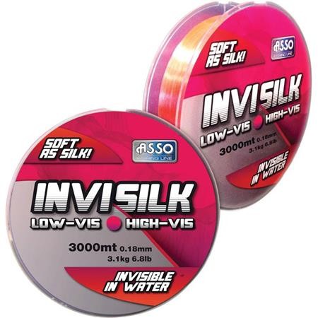 Νάιλον Asso Invisilk Ροζ