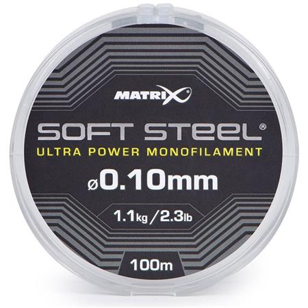 Νάιλον Fox Matrix Soft Steel Ultra Power Monofilament - 100M