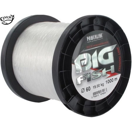 Νάιλον Powerline Big Fish Κρυστάλλινο 1000M