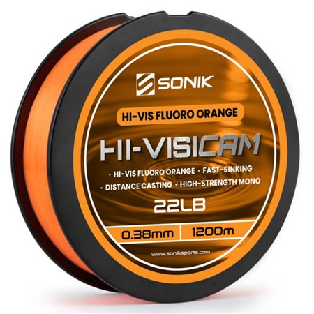 Νάιλον Sonik Hi-Visicam Πορτοκαλί - 1200M