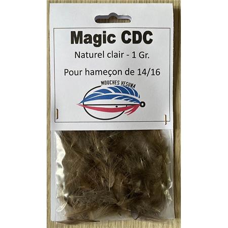 Natural Light Feather Vesuna Magic Cdc 0.25G Ou 1G Naturel Clair