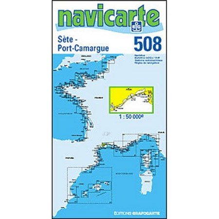 Navigation Map Navicarte Sete - Port Camargue