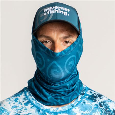 NECK GAITER - BLUE ADVENTER & FISHING GJALENO ANTI UV - BLEU