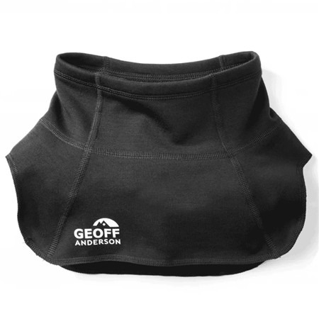 Neck Gaiter Geoff Anderson Merino Fleece - Black