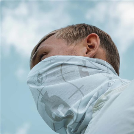 Neck Gaiter - Grey Spartan Snood - Gris