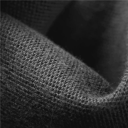 NEKWARMER GEOFF ANDERSON WIZWOOL 150 - ZWART