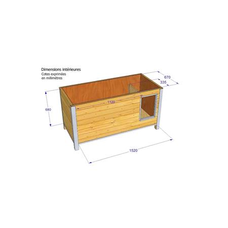 NICHE DIFAC ISOLEE COMFORT ROOF 2 SIDES