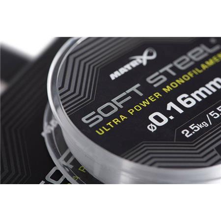NILON FOX MATRIX SOFT STEEL ULTRA POWER MONOFILAMENT - 100M