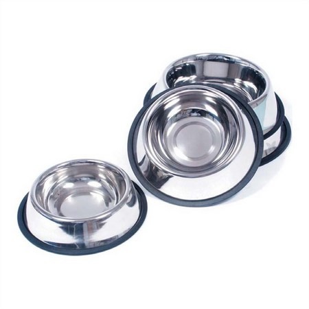 Non-Slippery Stainless Steel Dog Bowl