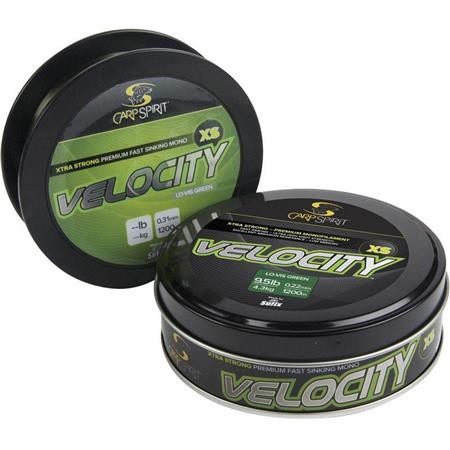 Nylon - 1200M Carp Spirit Velocity Xs Lo-Vis Green - 1200M