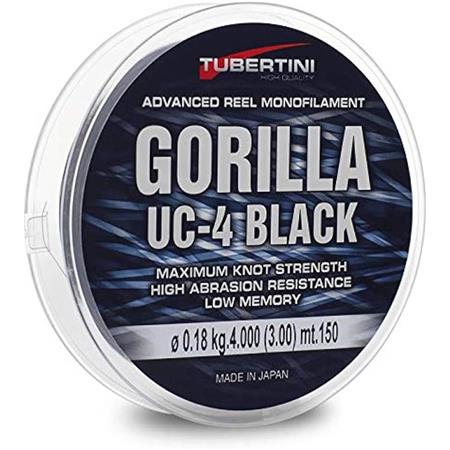 Nylon - 150M Tubertini Gorilla Uc-4 Black - 150M