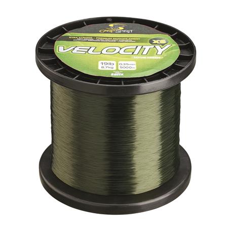 Nylon - 5000M Carp Spirit Velocity Xs Lo-Vis Green - 5000M