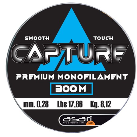 Nylon Asari Capture Bleu - 300M