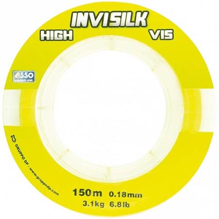 Nylon Asso Invisilk - Fluo Jaune - 150M