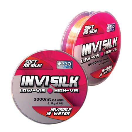 Nylon Asso Invisilk Lyserød
