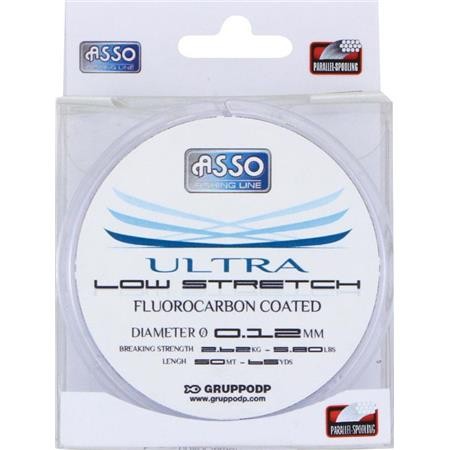 Nylon Asso Ultra Low Stretch Lysegrå
