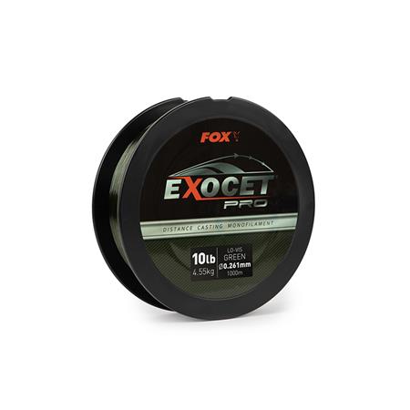 Nylon Carpa Fox Exocet Pro Green - 1000M