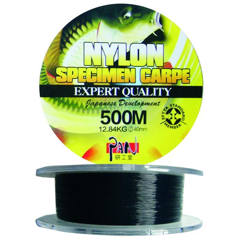 Fil de Peche Carpe Tresse Nylon Tête de Ligne Transparent Ultra Resistant  monofilament (Nylon, 500m - 35/100-7,10kg) : : Sports et Loisirs
