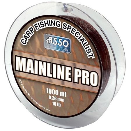 Nylon Carpe1000m - Marrón Asso Mainline Pro 1000M - Marron