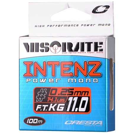 NYLON CRESTA VISORATE INTENZ POWER MONO INVISIBLE - 100M