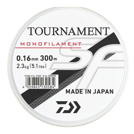 Nylon Daiwa Tournament Sf - Cinza Claro - 300M