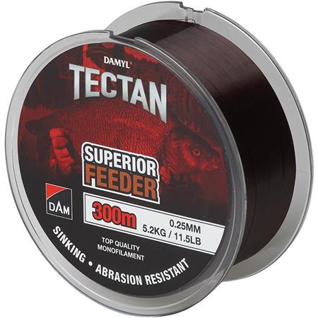Nylon Dam Damyl Tectan Feeder - Brun - 300M