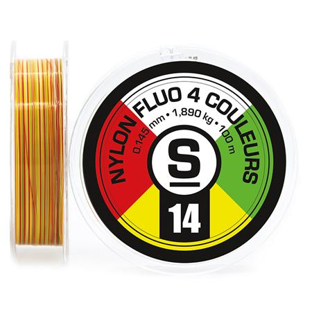 Nylon Fluo 4 Cores 2 Sempe