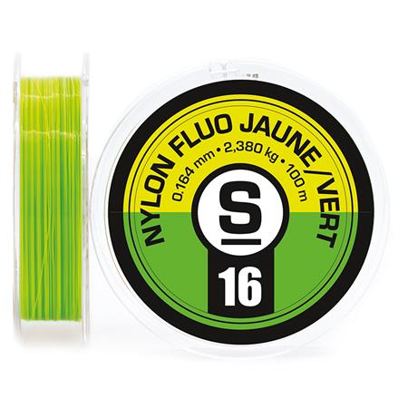 Nylon Fluo Bicolor Amarelo/Verde Sempe