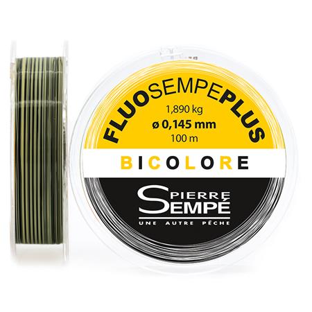 Nylon Fluo Bicolor Preto/Amarelo Sempe