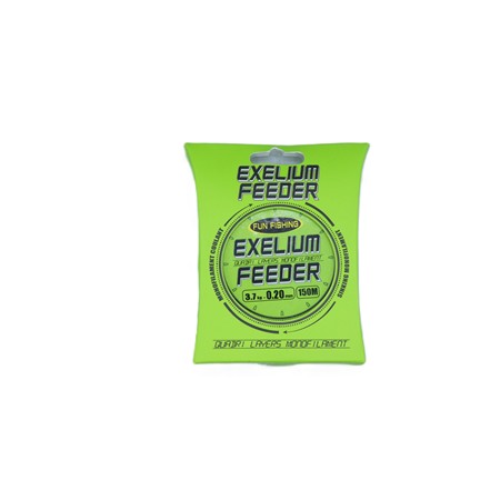 Nylon Fun Fishing Monofilament Exelium Feeder - 150M - 20/100
