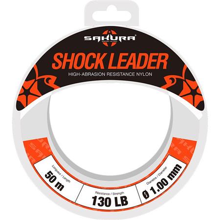 Nylon Lijn Sakura Shock Leader 50M