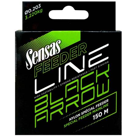 Nylon Lijn Sensas Feeder Black Arrow 150M
