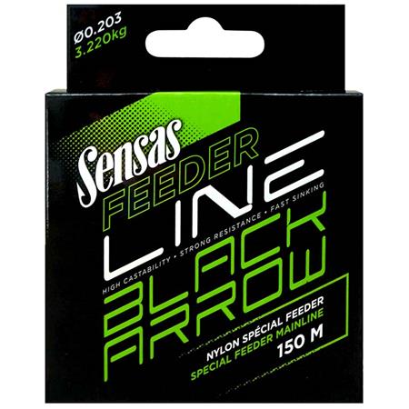 Nylon Lijn Sensas Feeder Black Arrow