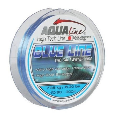 Nylon Mar Aqualine Blue Line - 250M