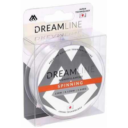 NYLON MIKADO DREAM LINE SPINNING - GENNEMSIGTIG - 150M