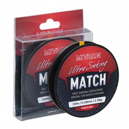 Nylon Mivardi Ultra Sinking Match - 150 M