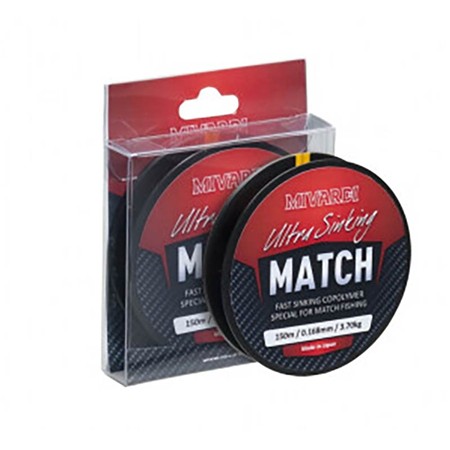 Nylon Mivardi Ultra Sinking Match - 150M