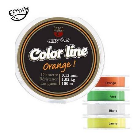 Nylon Pezon & Michel Aguas Rápidas Color Line 100M