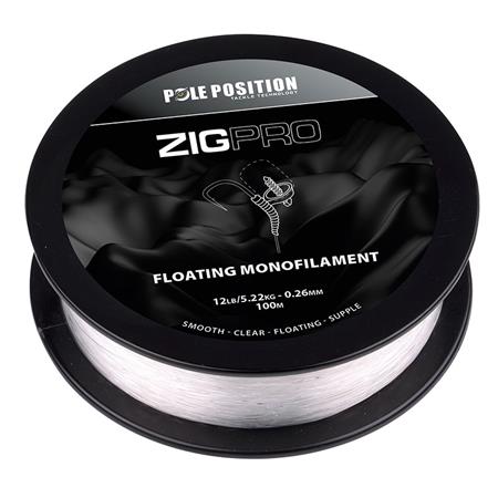 Nylon Pole Position Zig Pro Clear - 100M