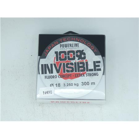 Nylon Powerline 100% Invisible - 300M - Ø18mm