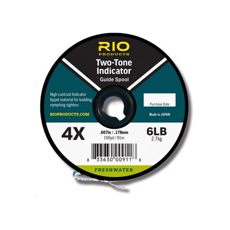 Nylon Rio 2 Tone Indicator - Noir/Blanc