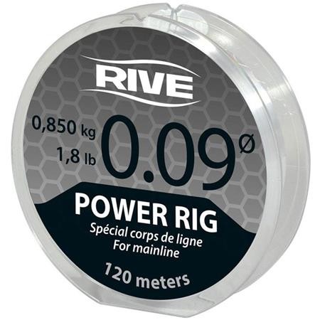 Nylon Rive Power Rig Przezroczysty - 120M