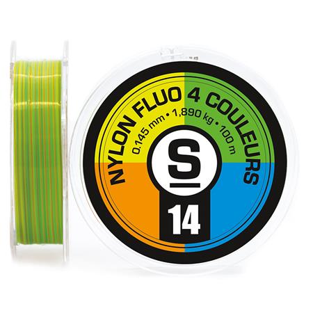 Nylon Sempe Fluo 4 Kolory - 100M