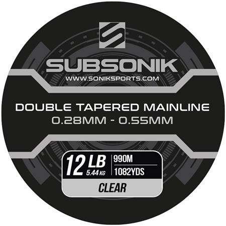 Nylon Sonik Subsonik Double Tapered Main Line - 990M
