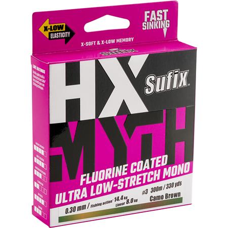 Nylon Sufix Hx-Myth - Camo Brun