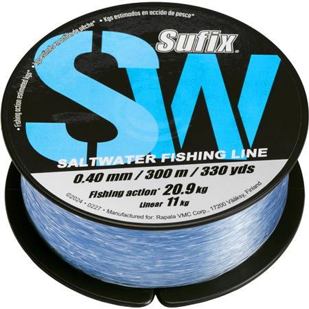 Nylon Sufix Sw Mono - Lyseblå - 300M