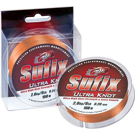 Nylon Sufix Ultra Knot Jaune Orange - 150M