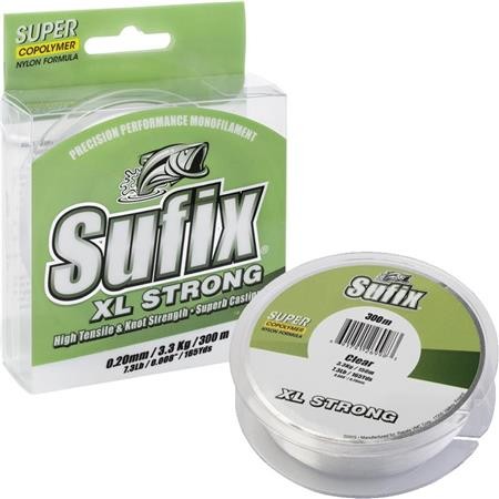 Nylon Sufix Xl Strong Clear - 300M